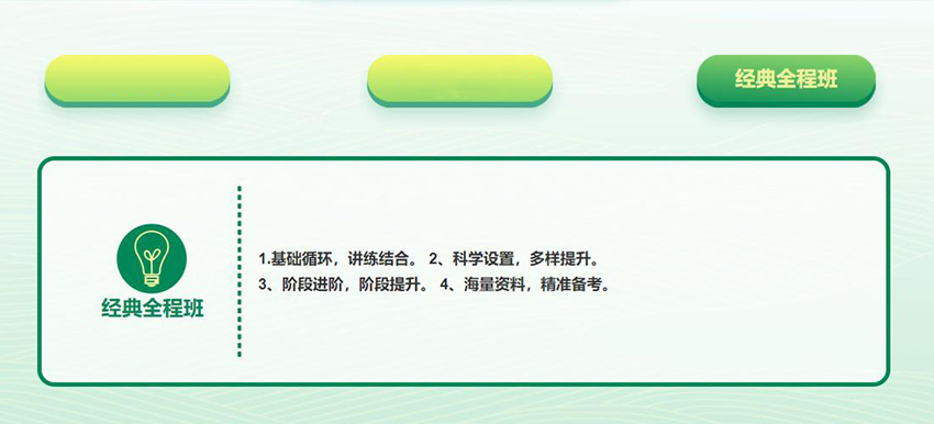 经典全程班