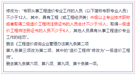 降低甲级企业资质门槛