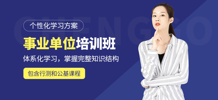 成公教育事业单位培训课程