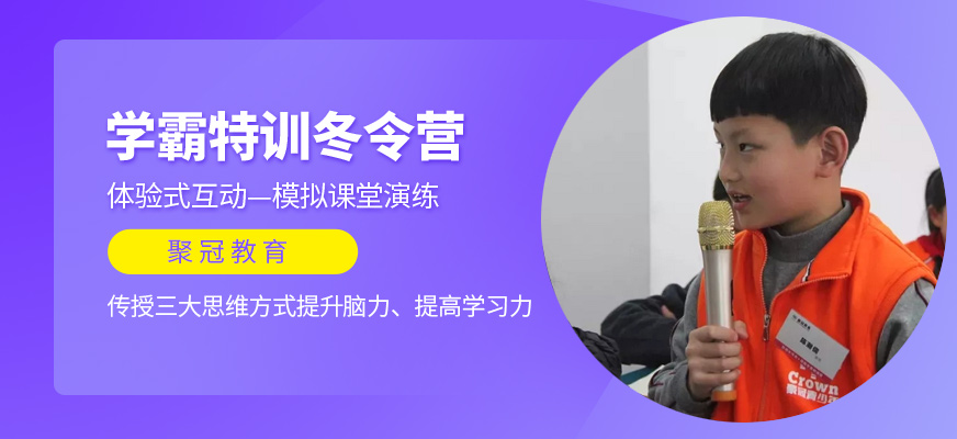 学霸特训冬令营培训班