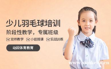 少儿羽毛球培训班